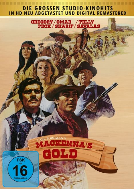 Mackenna's Gold, DVD