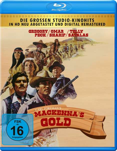 Mackenna's Gold (Blu-ray), Blu-ray Disc