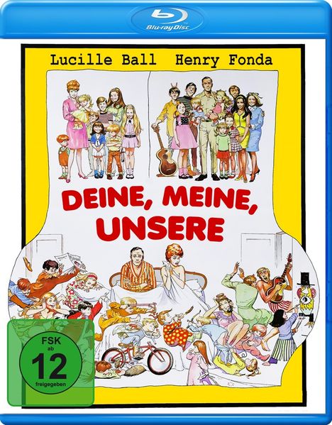 Deine, meine, unsere (1968) (Blu-ray), Blu-ray Disc