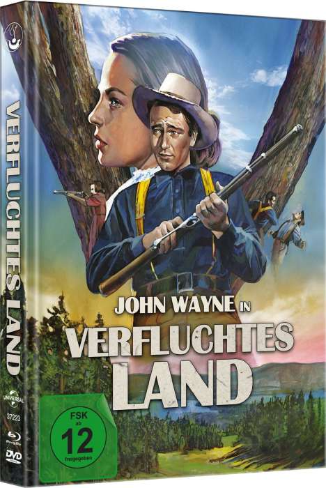 Verfluchtes Land (Blu-ray &amp; DVD im Mediabook), 1 Blu-ray Disc und 1 DVD
