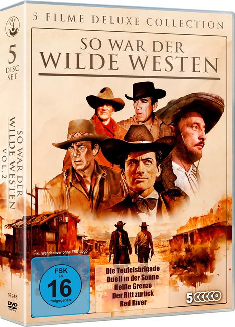 So war der wilde Westen Deluxe Collection Vol. 2, 5 DVDs