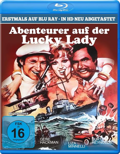 Abenteurer auf der Lucky Lady (Blu-ray), Blu-ray Disc