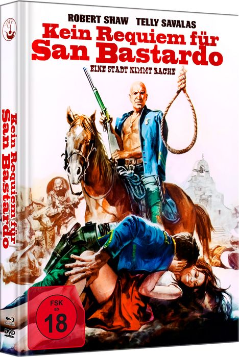 Kein Requiem für San Bastardo (Blu-ray & DVD im Mediabook), 1 Blu-ray Disc und 1 DVD