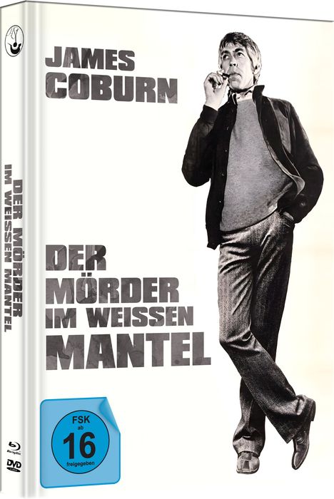 Der Mörder im weissen Mantel (Blu-ray &amp; DVD im Mediabook), 1 Blu-ray Disc und 1 DVD