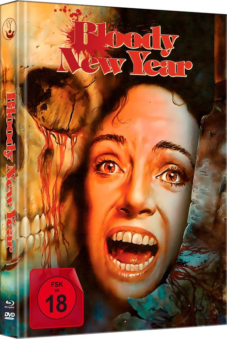 Bloody New Year (Blu-ray &amp; DVD im Mediabook), 1 Blu-ray Disc und 1 DVD