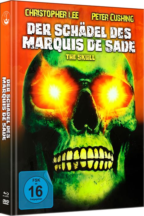 The Skull - Der Schädel des Marquis de Sade (Blu-ray &amp; DVD im Mediabook), 1 Blu-ray Disc und 1 DVD