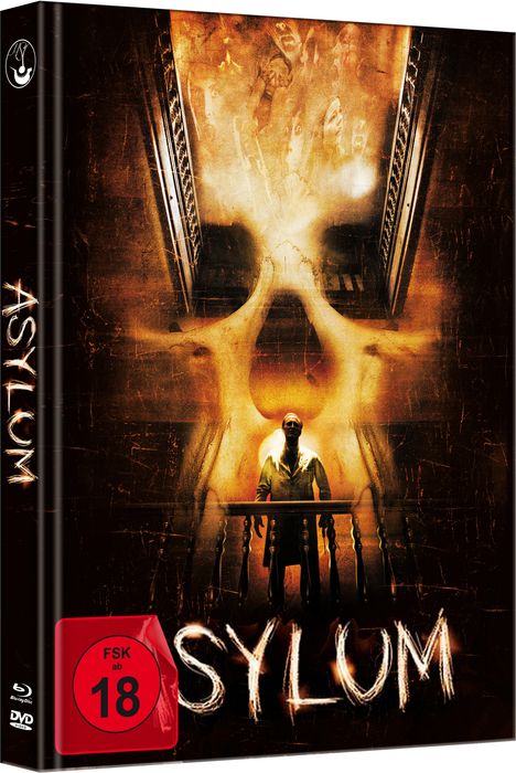 Asylum (2008) (Blu-ray &amp; DVD im Mediabook), 1 Blu-ray Disc und 1 DVD