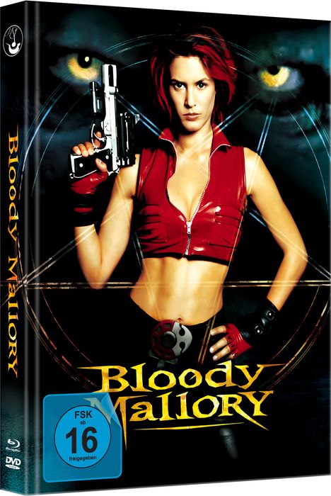 Bloody Mallory - Die Dämonenjägerin (Blu-ray &amp; DVD im Mediabook), 1 Blu-ray Disc und 1 DVD