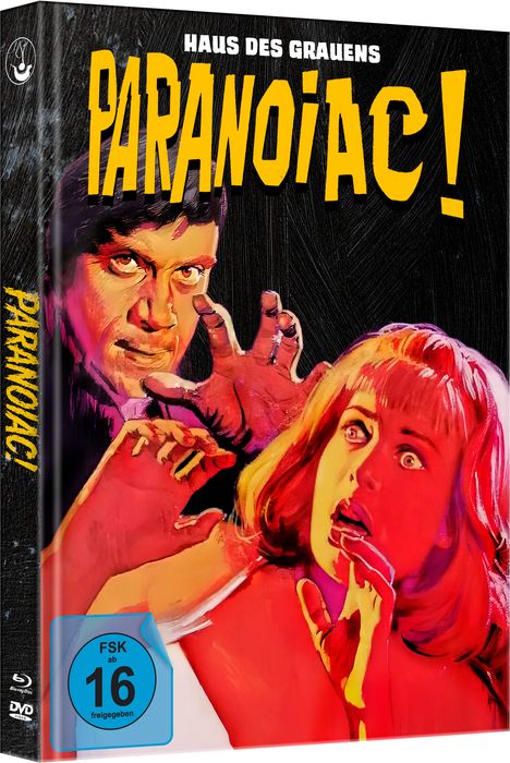 Paranoiac - Haus des Grauens (Blu-ray & DVD im Mediabook), 1 Blu-ray Disc und 1 DVD