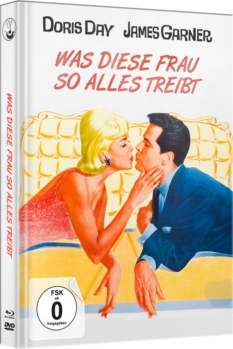 Was diese Frau so alles treibt (Blu-ray & DVD im Mediabook), 1 Blu-ray Disc und 1 DVD