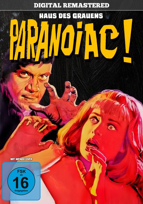 Paranoiac - Haus des Grauens, DVD
