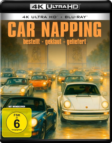 Car Napping: bestellt, geklaut, geliefert (Ultra HD Blu-ray & Blu-ray), 1 Ultra HD Blu-ray und 1 Blu-ray Disc