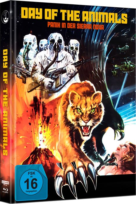 Day of the Animals - Panik in der Sierra Nova (Ultra HD Blu-ray & Blu-ray im Mediabook), 1 Ultra HD Blu-ray und 1 Blu-ray Disc
