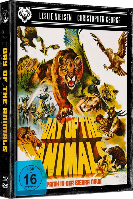 Day of the Animals - Panik in der Sierra Nova (Blu-ray & DVD im Mediabook), 1 Blu-ray Disc und 1 DVD