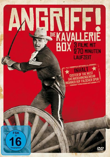 Angriff - Die Kavaleriebox, DVD