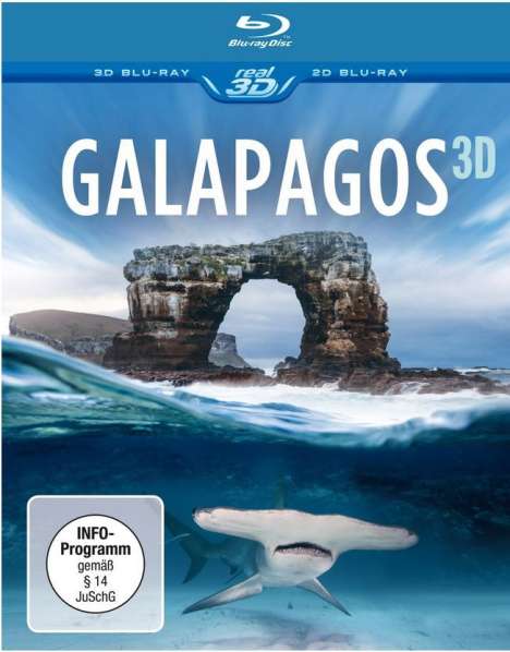 Galapagos (3D Blu-ray), Blu-ray Disc