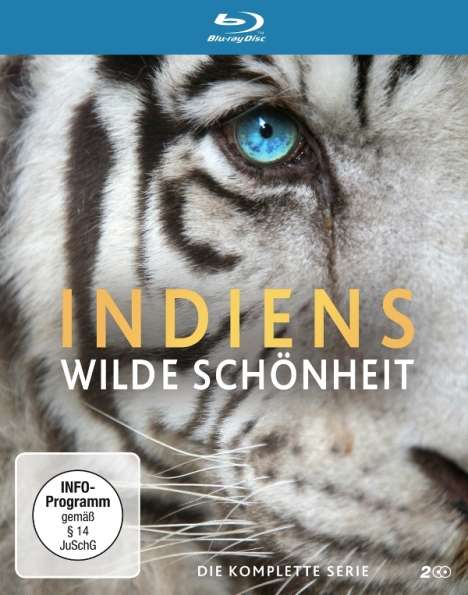 Indiens wilde Schönheit (Komplette Serie) (Blu-ray), 2 Blu-ray Discs
