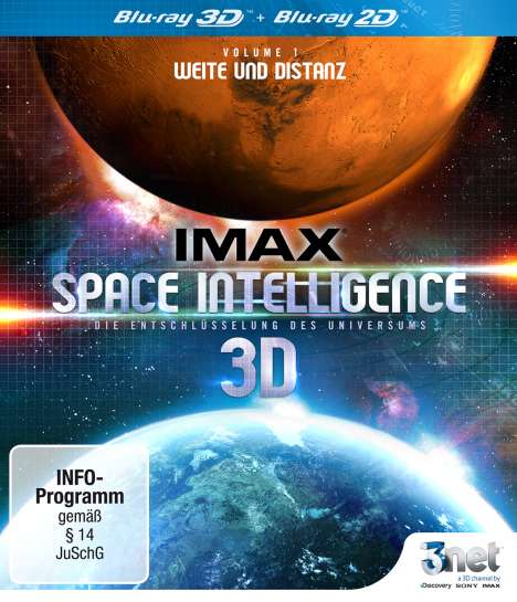 IMAX Space Intelligence Vol. 1: Weite und Distanz (3D Blu-ray), Blu-ray Disc