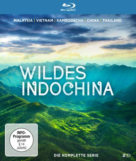 Wildes Indochina (Blu-ray), 2 Blu-ray Discs