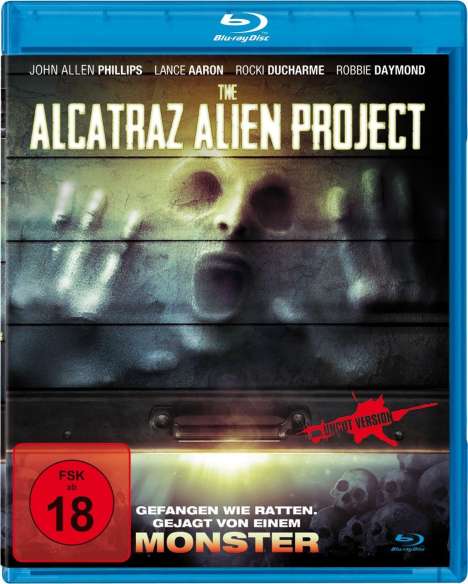 The Alcatraz Alien Project (Blu-ray), Blu-ray Disc