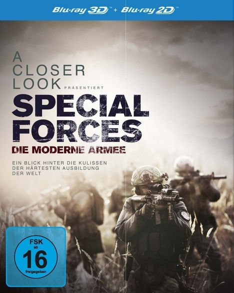 Special Forces - Die moderne Armee (3D Blu-ray), 2 Blu-ray Discs