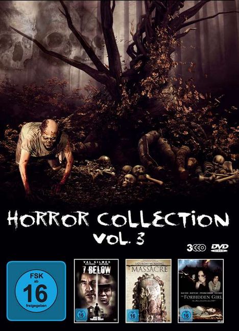 Horror Collection Vol. 3, 3 DVDs