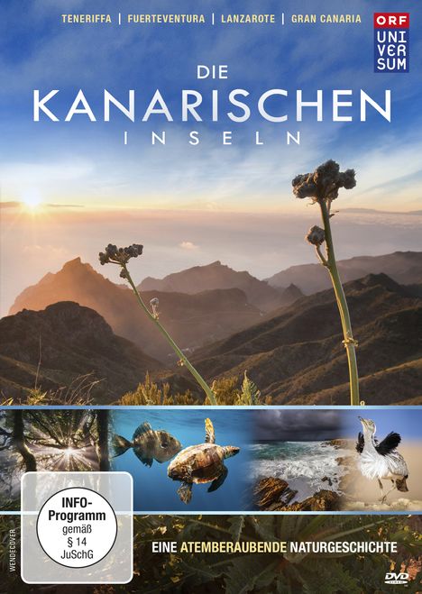 Die Kanarischen Inseln - Eine atemberaubende Naturgeschichte, DVD