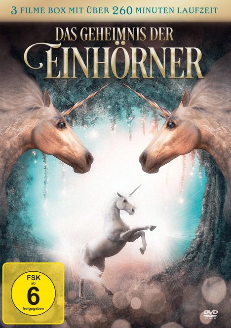 Das Geheimnis der Einhörner (3 Filme auf 1 DVD), DVD