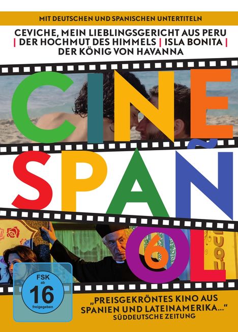 Cinespañol 6 (OmU), 4 DVDs