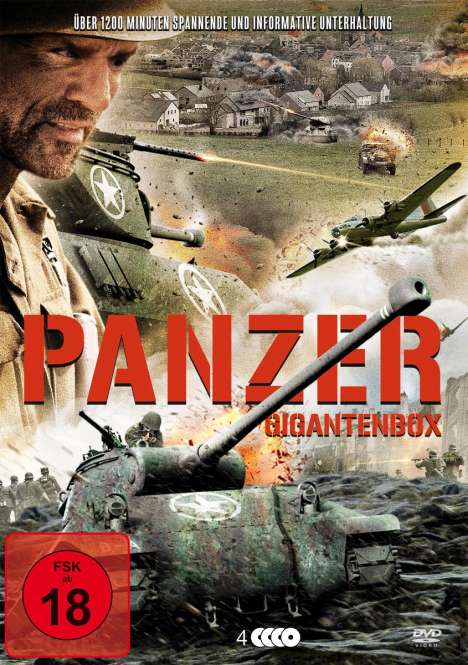 Panzer - Gigantenbox, 4 DVDs