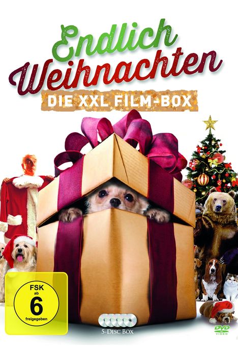 Endlich Weihnachten - Die XXL Film-Box, 5 DVDs