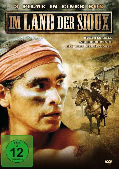 Im Land der Sioux (3 Filme), DVD