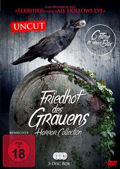 Friedhof des Grauens - Horror Collection (6 Filme auf 3 DVDs), 3 DVDs