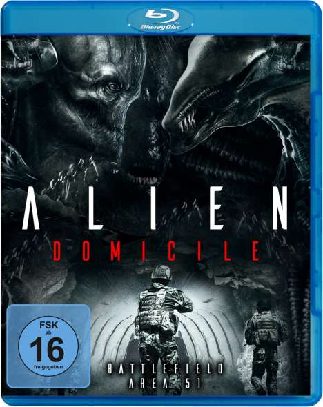 Alien Domicile - Battlefield Area 51 (Blu-ray), Blu-ray Disc