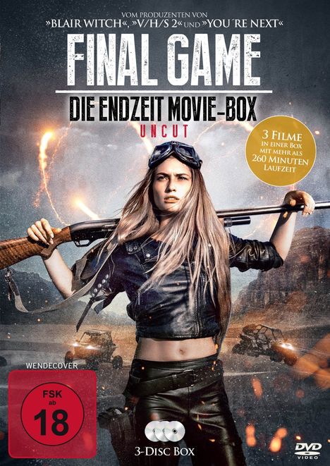 Final Game - Die Endzeit Movie-Box (3 Filme), 3 DVDs