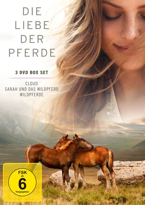 Die Liebe der Pferde, 3 DVDs