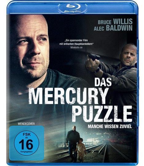 Das Mercury Puzzle (Blu-ray), Blu-ray Disc