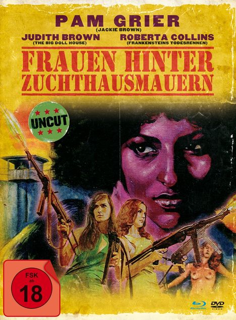 Frauen hinter Zuchthausmauern (Blu-ray &amp; DVD im Mediabook), 1 Blu-ray Disc und 1 DVD