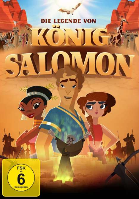 Die Legende von König Salomon, DVD