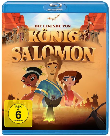 Die Legende von König Salomon (Blu-ray), Blu-ray Disc