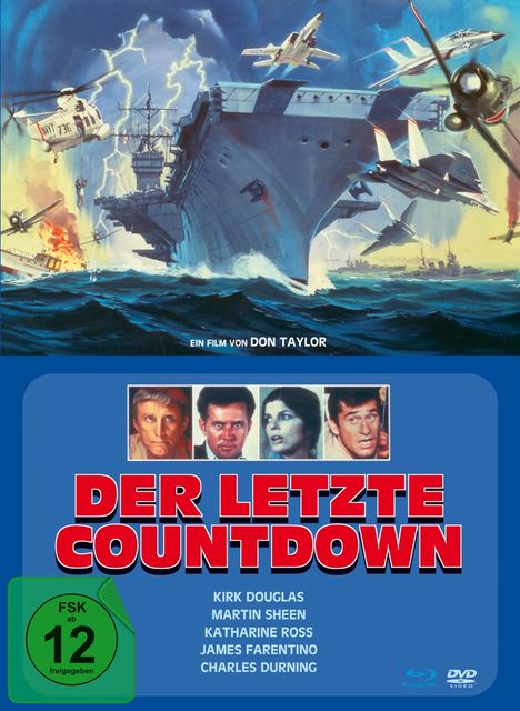 Der letzte Countdown (Blu-ray &amp; DVD im Mediabook), 1 Blu-ray Disc und 1 DVD