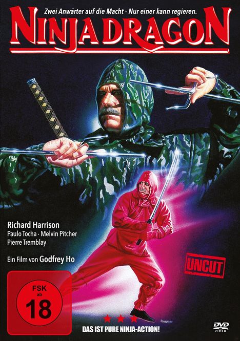 Ninja Dragon, DVD