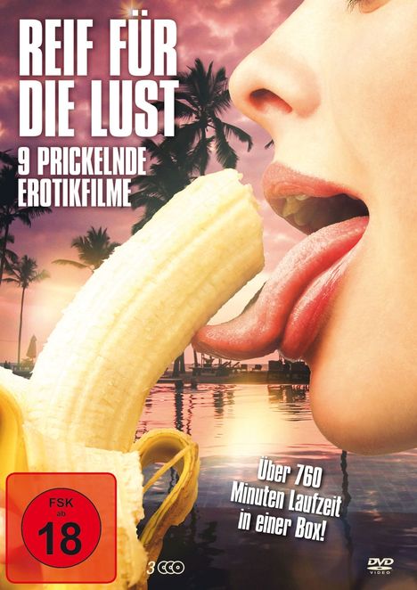 Reif für die Lust (9 Filme auf 3 DVDs), 3 DVDs