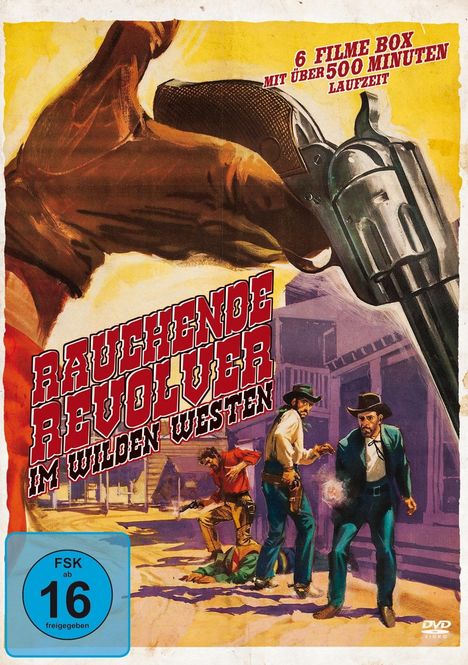 Rauchende Revolver im Wilden Westen (6 Filme auf 2 DVDs), 2 DVDs