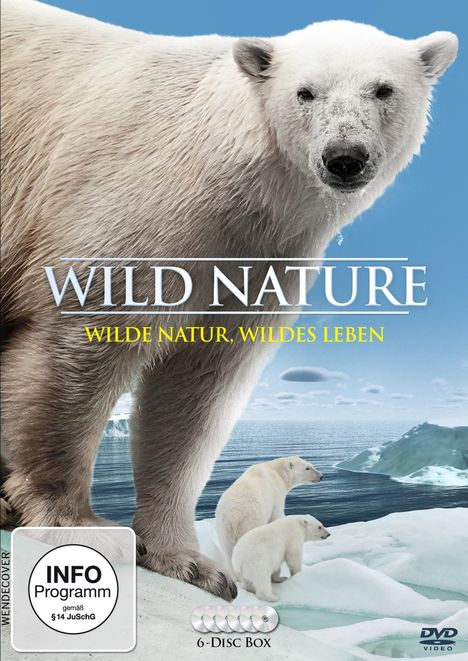 Wild Nature - Wilde Natur, wildes Leben, 6 DVDs