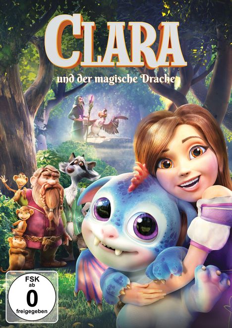 Clara und der magische Drache, DVD