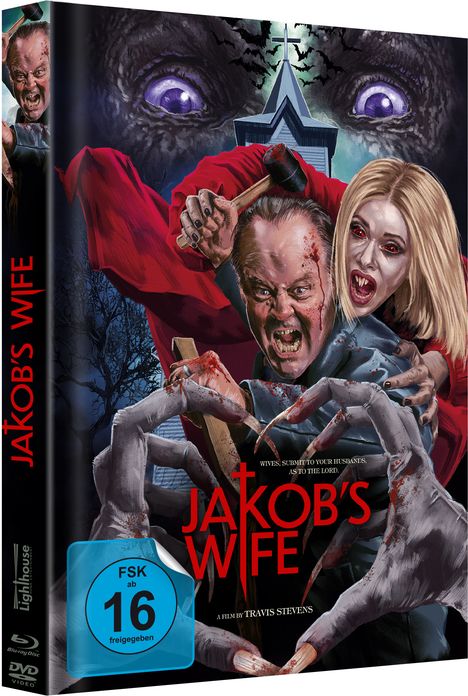 Jakob's Wife - Meine Frau, der Vampir (Blu-ray &amp; DVD im Mediabook), 1 Blu-ray Disc und 1 DVD