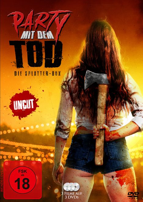 Party mit dem Tod - Die Splatter-Box, 3 DVDs