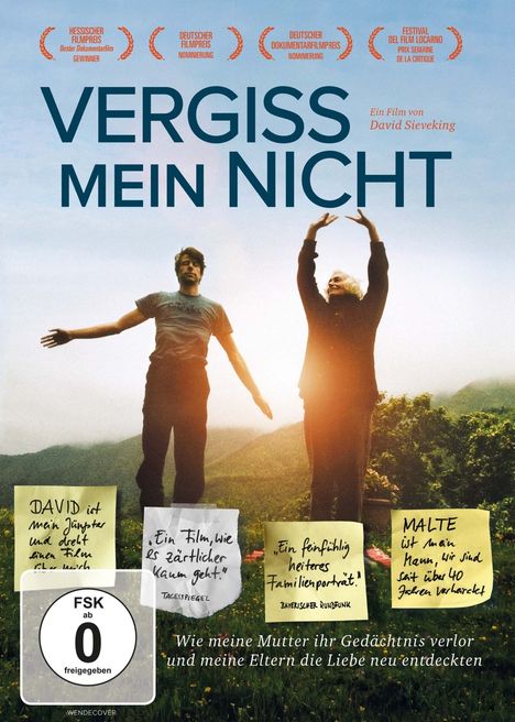 Vergiss mein nicht, DVD