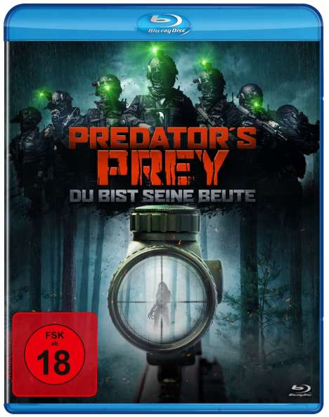 Predator's Prey - Du bist seine Beute (Blu-ray), Blu-ray Disc